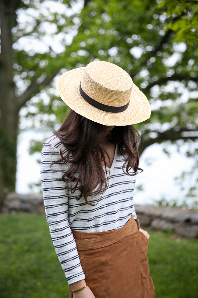 LIv_for_Luxury_Olivia_Palermo_skirt_suede_janessa_leon_klint_hat