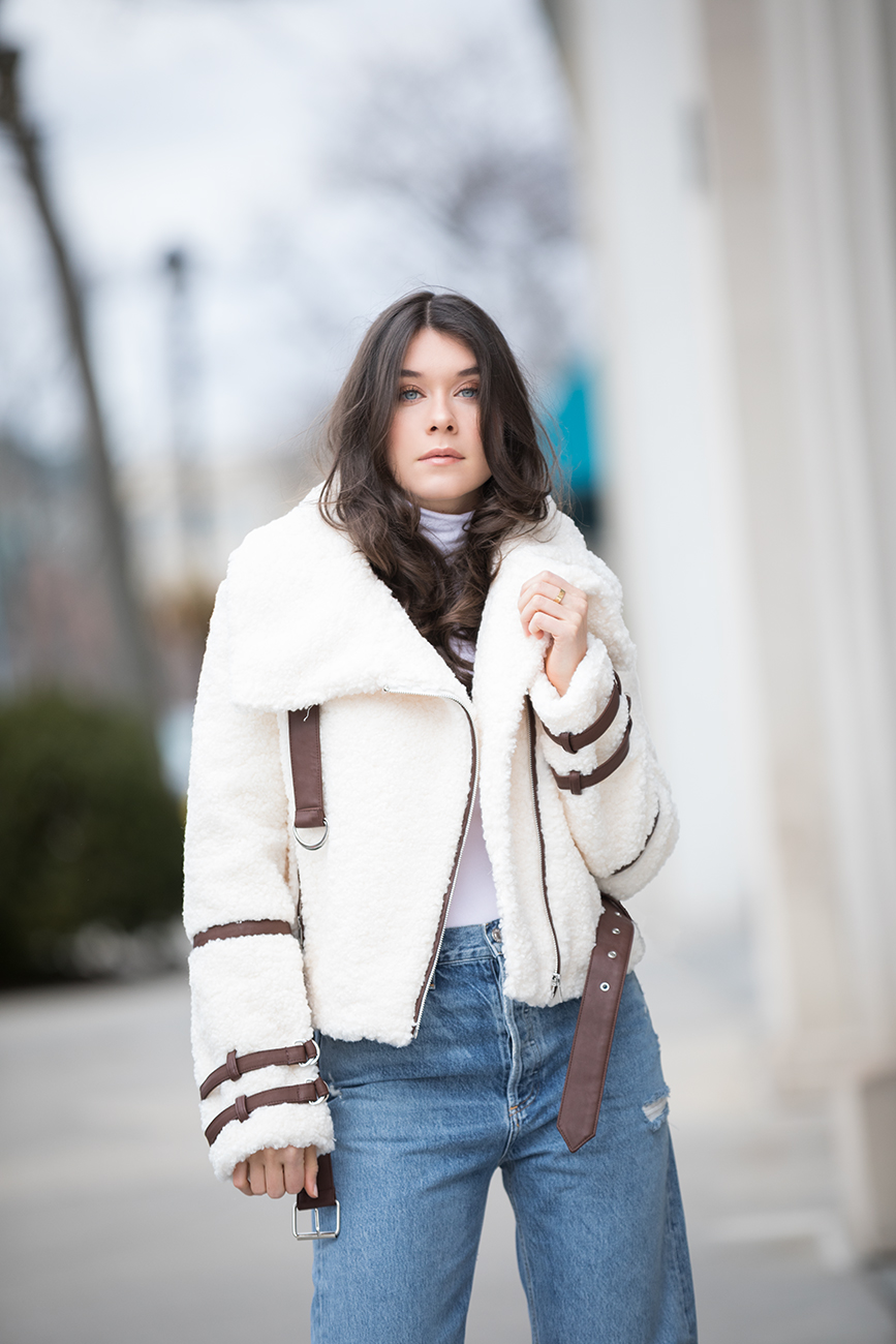 Winter White Faux Fur Coats Liv For Luxury Liv Micheli